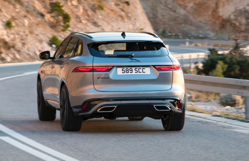 Jagaur F Pace exterior rear